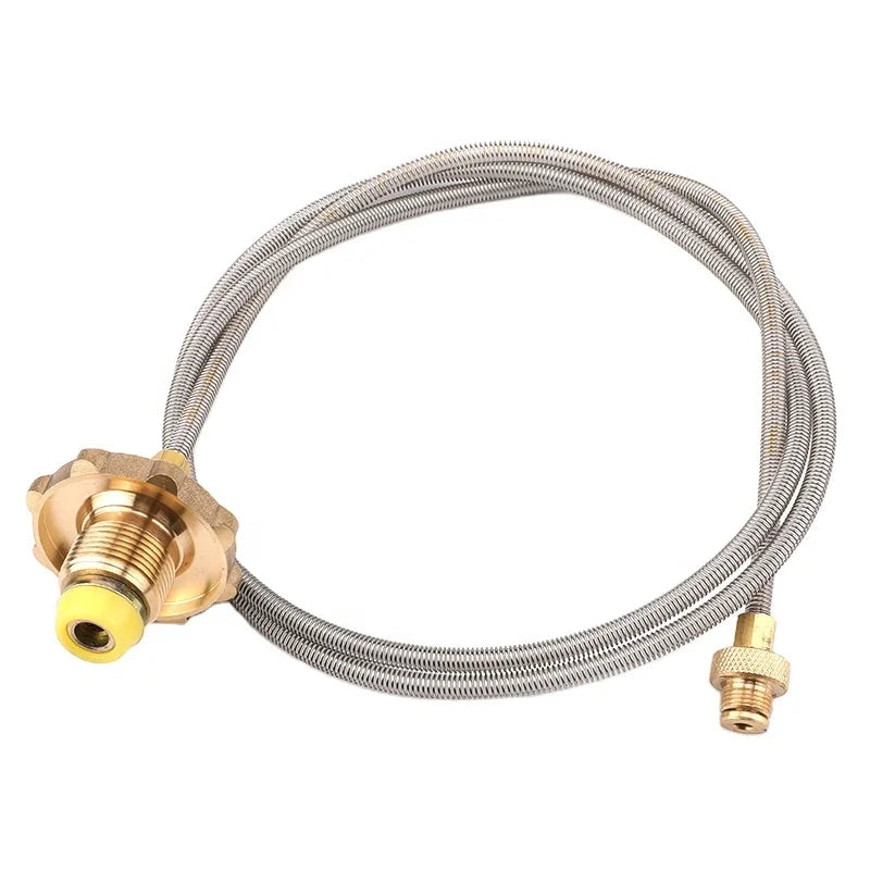 IRONDONEKY Outdoor Furnace Head Refitting Liquefied Gas Cylinder Adapter Adapter Pipe