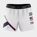Custom Sublimated logo Four Way Stretchy Technical Wrestling Wear Shorts