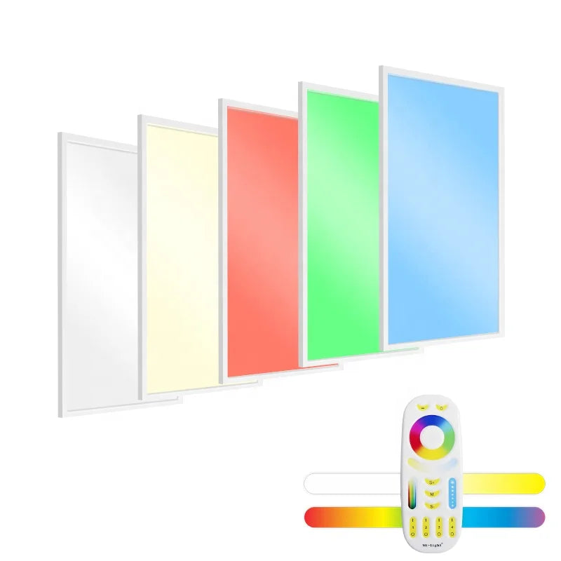 60120 60W RGB+CCT RGBWW RGB CCT New Design DMX512 2.4G Wi-Fi Smart Home Ceiling Party Atmosphere 120x60 LED Panel Light