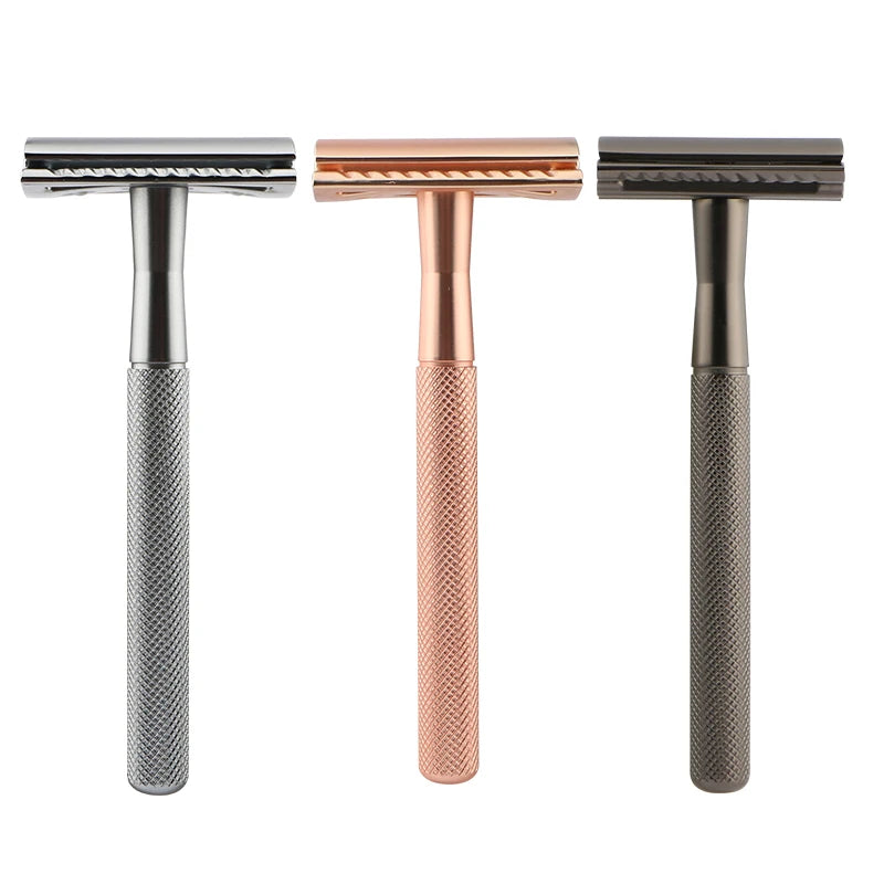 Safety Razor ECO Friendly Quality Double Edge Blade Razor Brass Handle Zero Waste Metal Razors