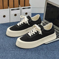 2026 New Release Men's Casual Sneakers Breathable Thick-Soled Style Lace-Up Closure Fashion Trend Pattern Solid Upper Rubber/EVA