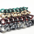 Meetee LCH-308 60CM Glossy Acrylic Bag Chain Fashion Resin Shoulder Strap Accessory for Handbags Wholesale