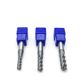 HRC40 Metal Carbide End Milling Cutter 4-Flute Tungsten Steel with Coating Customizable OEM Support