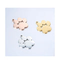 Silver Gold 304 Stainless Steel Metal Cat Dog Paw Charm Pendant Stamping for Jewellery Making DIY Crafts