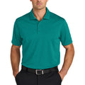 Men's Performance 100% Polyester Heather Moisture Wicking Polo Shirts Quick Dry Short Sleeve Polo Shirts