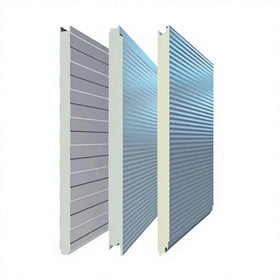 Insulated Roof PU Polyurethane Sandwich Panel 50mm Wall Panels Boards Aluminum Composite Panels for Warehouse Fireproof Light
