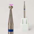 Diameter 1.8mm Wholesale Electric Milling Professional Efile Russian Manicure Cuticle Diamond Nail Drill Bits for Prep