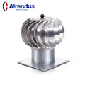 Factory Price HVAC Turbo Vent Warehouse Roof Ventilation Types Spinner Anti-Draft Chimney Cowl for Fan Cover