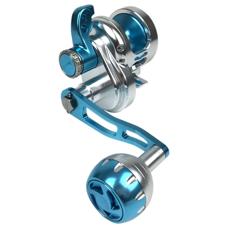 Stock Slow Jigging Saltwater Sea Fishing Reel TC500 Max 30kg OEM Service Aluminum Jigging Reel