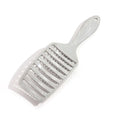 Gmagic Hair Styling Tools Color Plastic Nylon Massage Hairbrush Curved Vent Hair Brush Combs for Faster Blow Drying