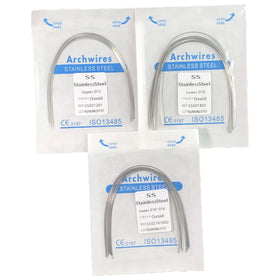 SPider Dental Products Arch Wire Orthodontic 010 Round Rectangular Niti Arhc Wires for Teeth