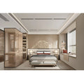 Hotel apartment bed room furniture for 5 star hotel modern bedroom set