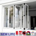 Folding Window Aluminium Bi Fold Window Fold up Glass Windows with Maximum Natural Ventilation