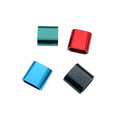 Multicolor Fabric Bracelet Two Way Slide Adjustable Clasp Closure Wristband Lock for Festival