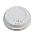 PP Disposable Non-Spill Heart-Shaped Plastic Lids 90/95mm for Bubble Tea Milk Tea Coffee Cups
