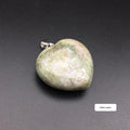 HZ Natural Indian Agate Stone Pendant Heart Shape Tini Pendant Stone Jade Pendant Jewelry Ornament Necklace for Gift