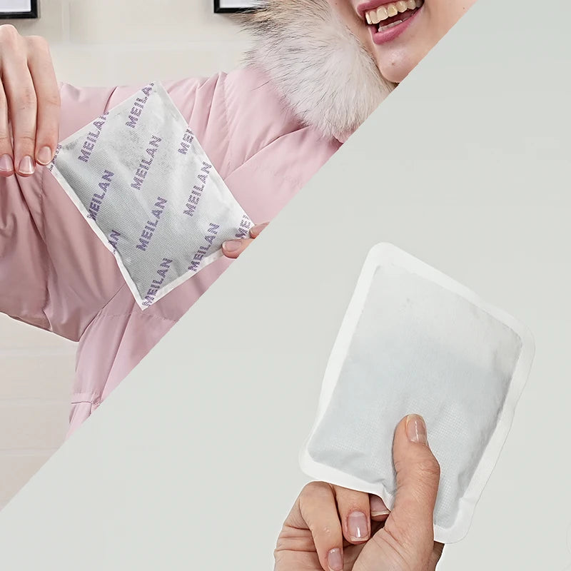 Popular Meilan SO0103 Disposable Air-Activated Iron Powder CE Certified 8-Hour Hand Warmers for Winter Pain Relief