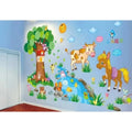 Customized Self-Adhesive Wall Coverings Removable Sticker Large Size Wall Decal for Decoration