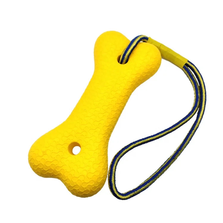 Manufacturer EVA Pet Dog Toys Bone Chew Training Toy Eco-Friendly Aggressive Chewers