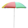 Custom Printed Portable Folding Outdoor UV Protection Sun Garden Beach Heavy Duty Tilt 4-season Waterproof Aluminum Umbrella