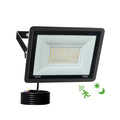 European Stock LED Floodlight with Motion Sensor PIR 50W 100W IP66 Outdoor Radar Sensor Spotlight for Sport Stadium Garage