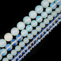 Natural Opalite & Opal Round Beads for Jewelry Making DIY Gemstone Beaded Necklace 15.5Inch Wholesale 3/4/6/8/10/12/14MM