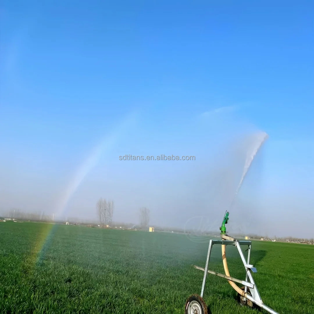 Titans 360 Adjustable 2'' Rain Gun Sprinkler Agricultural for Efficient Irrigation in Farm Agriculture Orchards Garden MegaBDM