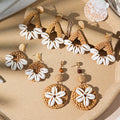 Fashion Vine Woven Earrings for Jewelry Market Wholesale N230262