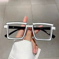 5207 Vintage Candy Color TR90 Anti-Blue Light Glasses Frame 2023 New Fashion Square Clear Computer Eyeglasses Frames Female
