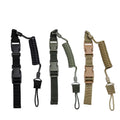 Outdoor Tactical Slings Anti-lost Adjustable Spring Sling Bungee Loss-proof Lanyard Anti-dropping Security Sling Hanger