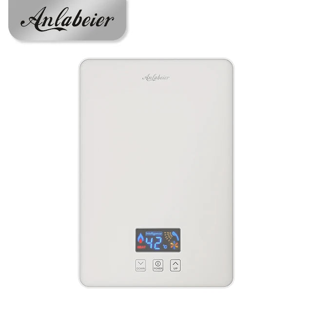 Chauffe Eau Lectrique Theemas Para Ducha 6kw Instant Geyser 25-55 Degrees Adjust Power