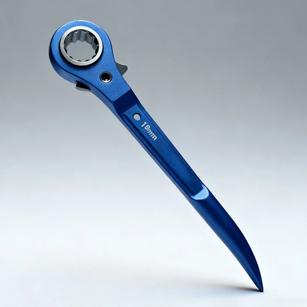 LINYI QUEEN 19/22mm Heat Treat Scaffold Spanner Key High Torque and Hardness Logo Size Custom for Mechanical Repair