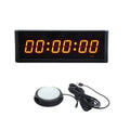 Es New Design LED 1.8inch Display Clock Portable Editable Digital Countdown Timer for Indoor Office Study School Games