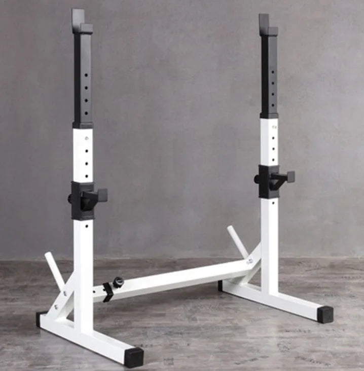 Wholesale Squat Rack Adjustable Fitness Equipment Barbell Rack Fitness Weightlifting Bench Press Squat Rack