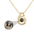 Creative Star Necklace for Girls Shopify Drops-hipping Agent Projection Photo Necklace Fashion Jewelry Necklaces