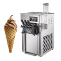 EU warehouse Good Selling 1200W 3 Flavors Commercial Soft Serve Ice Cream Maker