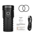 Q8 Plus 16000lm Super Powerful 554m Long Range LED Flashlight Anduril 2.0 3*21700 Rechargeable Torch with Power Bank