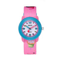 Customized Ribbon for Cream Pattern Strap Quartz Analog Watch for Kids 3D Fashion Cartoon Charm PC Case Material