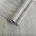 ORON 3D Peel and Stick Wallpaper Vinyl Removable Waterproof Home Decor Fishbone Wood Self Adhesive Wallpaper Rolls 24X196.9 Inch