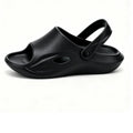 Men's Breathable Non-Slip Outdoor Slippers Casual Sandals All Seasons EVA Upper Round Toe Solid Pattern MegaBDM