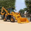 Hot Selling 4t Wheel Backhoe Mini Loader Epa Engine Backhoe Excavator Loader