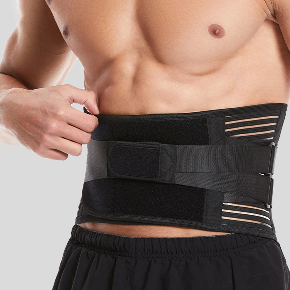 Relieve Fatigue Waist Back Support Belt Back Braces for Lower Back With Stays