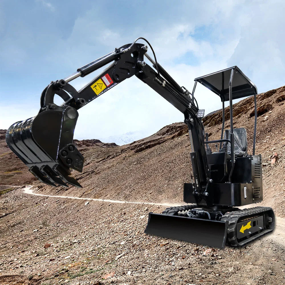 China Brand Hightop Mini Excavator Price 1000Kg Hydraulic 1.2 Ton Mini Excavator Meet CE/EPA/EURO 5 Emission