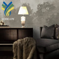 Custom Black Scenery 3D Forest Wallpaper Modern Design Waterproof Decorative Fabric Mural for Hotel Background