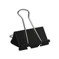 Custom Small Paper Clamps Black Binder Clips for Office Supplies
