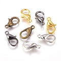 1000pcs 12mm Silver Color Plated Zinc Alloy Lobster Claw Clasps Clasps