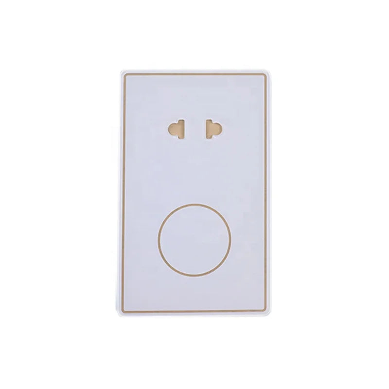Custom1mm 2mm 2.5mm 3mm 4mm screen printing toughened glass switch socket rack