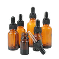 5ml 10ml 15ml 20ml 30ml 50ml 100ml  Empty Amber Glass Dropper Bottle 1oz Dropper Glass Bottle Oil with Black Top