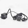 Micro Water Fountain Pump with LED Lights Low Pressure OEM Customizable 2.5W Craftwork Decoration H-max 0.35m