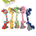 Wholesale Double Knot Pet Cotton Rope Toy Colorful Customized Pet Bite Rope Toy Durable Dog Chew Toys for Aggressive Chewers Tug